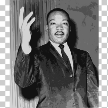 SVG Martin Luther King Jr front portrait vector illustration SVG Martin Luther King Jr front portrait vector illustration
