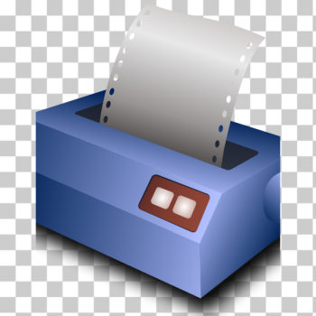 SVG Matrix printer vector image SVG Matrix printer vector image