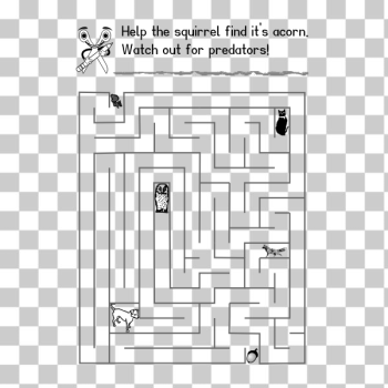 SVG Maze for children vector image SVG Maze for children vector image