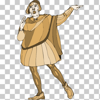 SVG Medieval citizen SVG Medieval citizen