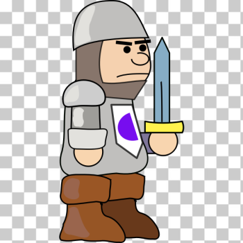 SVG Medieval comic soldier SVG Medieval comic soldier