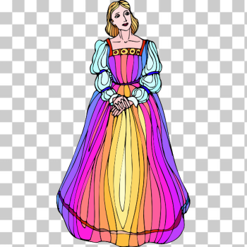 SVG Medieval heroine SVG Medieval heroine
