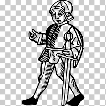 SVG Medieval soldier SVG Medieval soldier