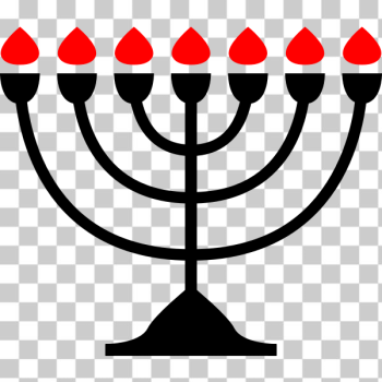 SVG Menorah vector silhouette SVG Menorah vector silhouette