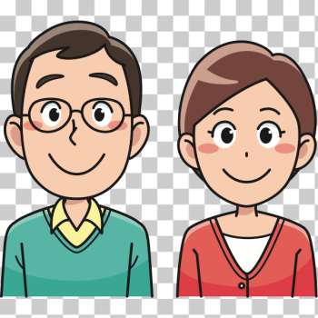 SVG Middle-aged couple SVG Middle-aged couple