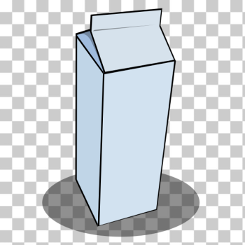 SVG Milk carton vector image SVG Milk carton vector image