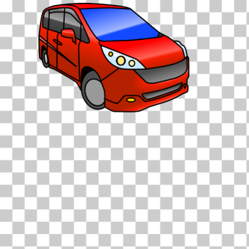SVG Minivan Automobile color SVG Minivan Automobile color