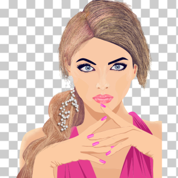 SVG Model portrait SVG Model portrait