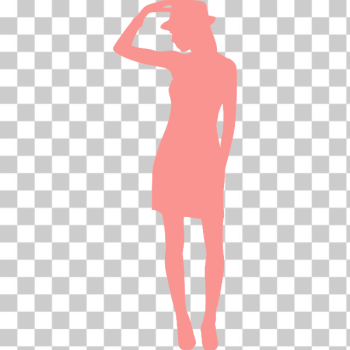 SVG Model with hat SVG Model with hat