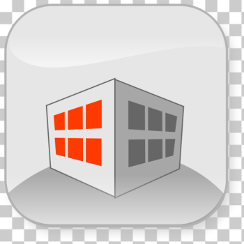 SVG Modern house vector graphics