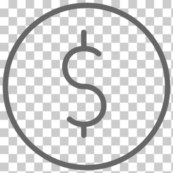 SVG Money circle symbol