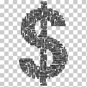 SVG Money euphemisms vector silhouette SVG Money euphemisms vector silhouette