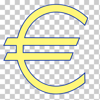 SVG Money euro symbol vector SVG Money euro symbol vector