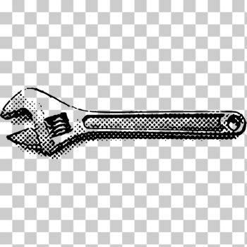 SVG Monkey wrench SVG Monkey wrench