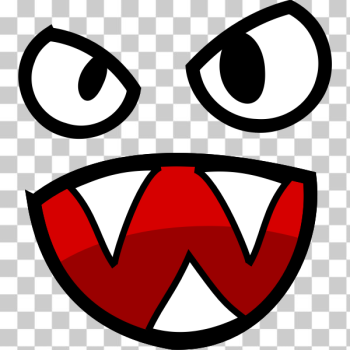 SVG Monster eyes and mouth