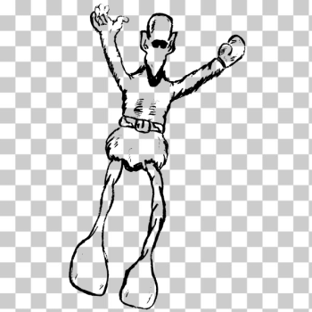 SVG Monster sketch SVG Monster sketch