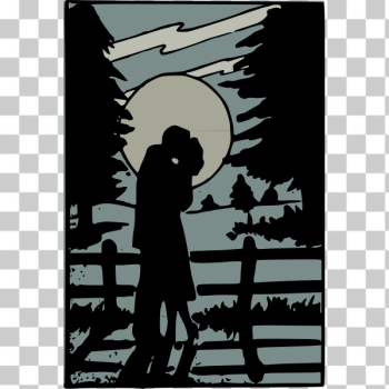 SVG Moonlight kiss SVG Moonlight kiss