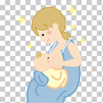 SVG Mother and breastfeeding child SVG Mother and breastfeeding child