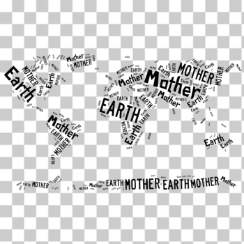 SVG Mother Earth text SVG Mother Earth text