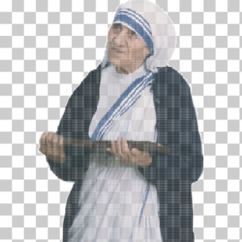 SVG Mother Teresa Mosaic Public Domain Round SVG Mother Teresa Mosaic Public Domain Round