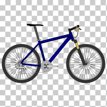 SVG Mountain bike vector image SVG Mountain bike vector image