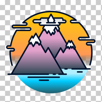 SVG Mountain island SVG Mountain island