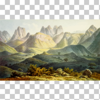 SVG Mountain scene SVG Mountain scene