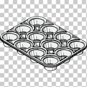 SVG muffin tin SVG muffin tin