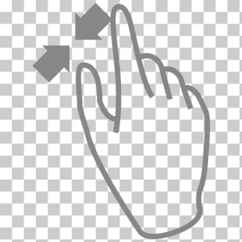 SVG Multitouch zoom out
