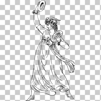 SVG Musician lady SVG Musician lady