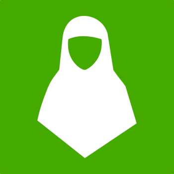 SVG muslim icon jilbab SVG muslim icon jilbab