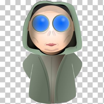 SVG Mysterious man