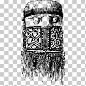 SVG Native American mask SVG Native American mask