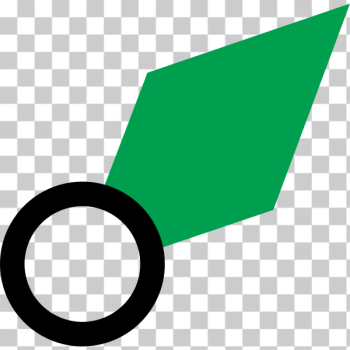 SVG Nautical symbol for a port buoy vector image SVG Nautical symbol for a port buoy vector image