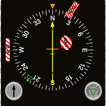 SVG Navigating instrument