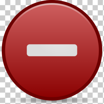 SVG Negative red icon SVG Negative red icon