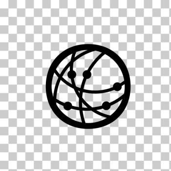 SVG Network globe