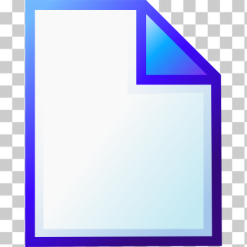 SVG New document icon vector drawing