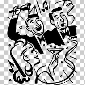 SVG New Year039s party vector illustration SVG New Year039s party vector illustration