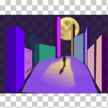 SVG Night walk image SVG Night walk image
