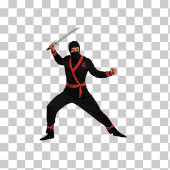 SVG Ninja agent with sword SVG Ninja agent with sword