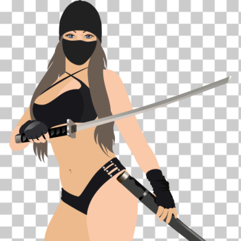 SVG Ninja girl SVG Ninja girl