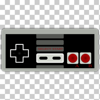 SVG Nintendo 8-bit controller SVG Nintendo 8-bit controller