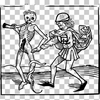 SVG Nobleman and skeleton SVG Nobleman and skeleton