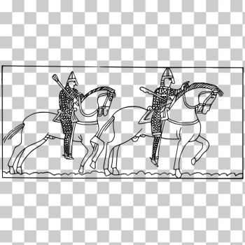 SVG Norman warriors vector SVG Norman warriors vector