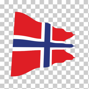 SVG Norwegian state flag SVG Norwegian state flag