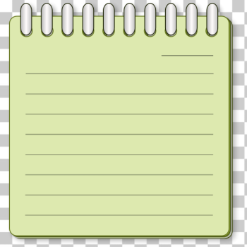 SVG Note paper on binder vector image SVG Note paper on binder vector image