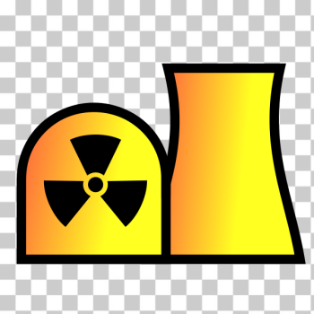 SVG Nuclear power plant map symbol SVG Nuclear power plant map symbol