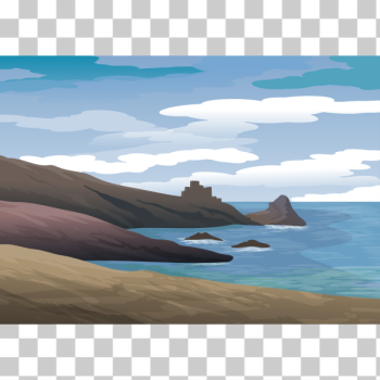 SVG Ocean Scene SVG Ocean Scene