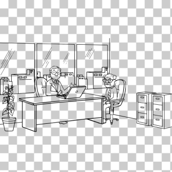 SVG Office with people SVG Office with people